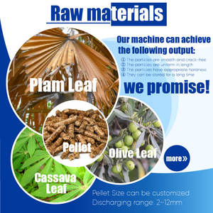 ريشي التسليم السريع 3-4 t/ ساعة آلة بيليه ورقة الكسافا - Product Image 2