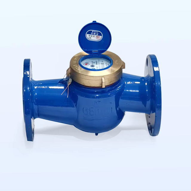 Smart IP68 OEM Prepaid Water Flow Meter with Remote Large Caliber DN15 Chenshuo LXS-50 Iron Material