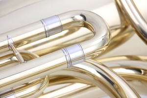 <span class=keywords><strong>Tuba</strong></span> de qualité en Si bémol, 3 clés rotatives, diamètre du corps 18 mm, diamètre de la cloche 401,5 mm, instrument en laiton OEM - Product Image 4