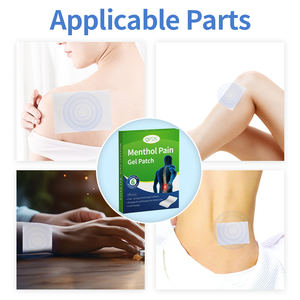 Refrigeração Mentol Chinês Gesso <span class=keywords><strong>Muscle</strong></span> Pain Relief Pads e Patches Eficaz Dor Aliviar Produto - Product Image 5