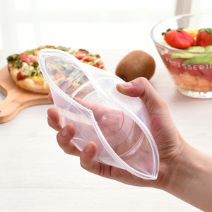 Round 700ml Disposable <b>Lunch</b> <b>Box</b> PP <b>Plastic</b> Thickened Soup Bowl Bento Take Away - Product Image 2