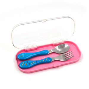 Vaisselle pour <span class=keywords><strong>enfants</strong></span> rose Fourchette pour <span class=keywords><strong>enfants</strong></span> Cuillère Baguettes <span class=keywords><strong>Couverts</strong></span> pour <span class=keywords><strong>enfants</strong></span> avec boîte - Product Image 1