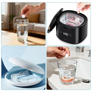 Tabletas Efervescentes para Limpieza de Dentaduras Postizas Registradas por la FDA, <span class=keywords><strong>Limpiador</strong></span> Diario Seguro para Retenedores - Product Image 2
