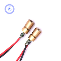 5V DC 5mW Adjustable Red Dot Laser Diode Module 650nm 6mm