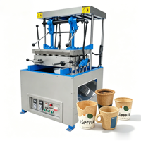 Machine à gaufres comestibles ORME, machine à café en forme de tasse, machine automatique commerciale pour faire des tasses à thé en biscuits comestibles