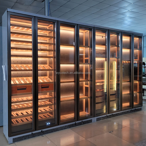 Wine bar armadi formato su misura in legno <span class=keywords><strong>di</strong></span> faggio mensola <span class=keywords><strong>di</strong></span> visualizzazione refrigeratore <span class=keywords><strong>di</strong></span> <span class=keywords><strong>vino</strong></span> armadio casa soggiorno <span class=keywords><strong>vino</strong></span> refrigeratore cantina <span class=keywords><strong>di</strong></span> stoccaggio - Product Image 1