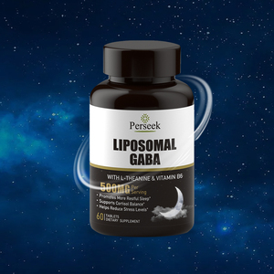 Integratore per il Sonno Beverly Private Label per Adulti con GABA e Vitamina B-6, Compresse da 500mg, Flacone da 60 Pezzi, Certificato ISO9001 - Product Image 1