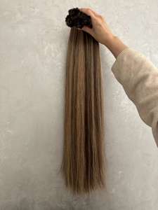 Capelli brasiliani Cabelo Humano pianoforte colore megahair cabello naturale extencione com cor diferente suave e macio cuticola 100% umano - Product Image 6