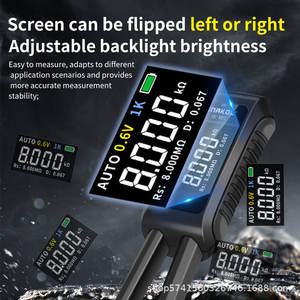 SNAKOL akıllı dijital LCR cımbız elektrik köprüsü SK-BD1 bileşen <span class=keywords><strong>Tester</strong></span> için <span class=keywords><strong>SMD</strong></span> direnci indüktör kapasitör multimetreler - Product Image 3