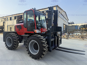 Chariot élévateur tout-terrain 4x4 diesel au meilleur prix, capacité 3 tonnes, 3,5 tonnes, 5 tonnes, 5000 kg, chariot élévateur tout-terrain à vendre - Product Image 3
