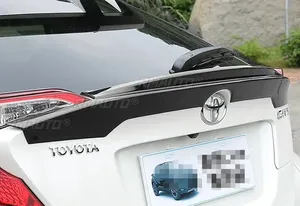 สปอยเลอร์หลังคาท้ายรถยนต์ ชุดแต่ง ABS พลาสติก ลายคาร์บอน สำหรับ Toyota CHR ปี 2017 2018 2019 2020 อุปกรณ์ตกแต่งรถยนต์ - Product Image 4