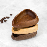 Plateau de pesée pour grains de café en bois massif, léger, base plate de 40g, pour balance à café, accessoire de barista, vente en gros