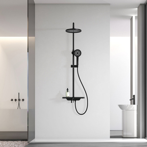 Modern Brass Shower Fixtures Bathroom Shower System Bathtub Mixer Faucet Hot Cold Bathroom Tap Thermostatic Shower Set - Product Image 3