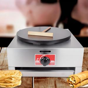 Crêpière et machine à pancakes <span class=keywords><strong>professionnelle</strong></span> à gaz GPL avec revêtement antiadhésif, plaque de cuisson de 400 mm - Product Image 6
