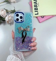 Coques de téléphone portable colorées en PC liquide, design tendance pour femmes, pour iPhone 12 13 14 15 16 17 18 Pro Max