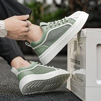 Nouvelles baskets rétro à tige haute, best-seller, dessus en PU, logo personnalisé, design luxueux, confort, légèreté, lacets, maille, sportives