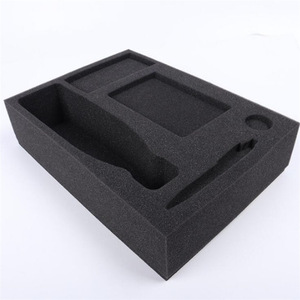 Inserto de Esponja de PU para Embalaje Electrónico, Absorción de Impactos, Alta Densidad, Forro Moldeado Personalizado, Color Negro y Blanco, 10-100 mm - Product Image 1