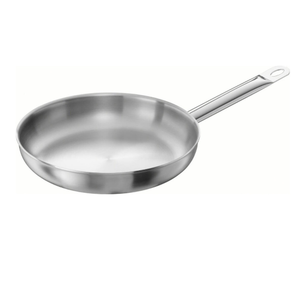 Sartén comercial de acero inoxidable con mango soldado para cocinar en restaurantes y en el hogar - Product Image 3