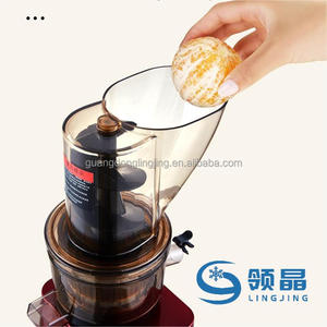 เครื่องคั้นน้ำผลไม้เชิงพาณิชย์ Lingjing 500W เครื่องปั่นอัตโนมัติสำหรับธุรกิจ เครื่องคั้นน้ำผลไม้แบบสกัดเย็นประสิทธิภาพสูงสำหรับผลไม้นิ่ม - Product Image 3