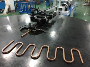 Lignes de machines de redressage, de découpe et de pliage de tubes extrudés plats à <span class=keywords><strong>micro</strong></span>-canaux pour radiateurs automobiles - Product Image 2