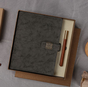 Agenda 2025 personnalisé A5 demi-lettre 8 anneaux, carnet de notes, journal, planificateur, agenda, couverture rigide en cuir PU effet croco - Product Image 5