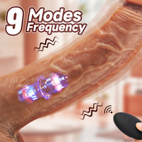 S-HANDE Dildos con Control Remoto, Vibrador de Silicona, Dildo Natural Enorme, Dildo Realista Grande, Dildos Sexuales