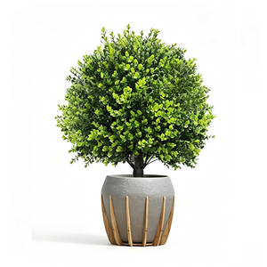 Venta al por Mayor de Ramas de Plantas Artificiales, Ramilletes de Ciprés y Eucalipto Artificiales, Vegetación Artificial para Decoración de Eventos y Jardines - Product Image 1