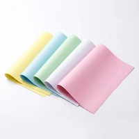 Papier autocopiant NCR 55g en rose, vert, CB, CFB, CF, format 241x279mm ou 240x280mm, 241x140mm, image bleue