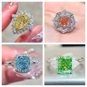 เพชรแฟนซีสีชมพูเพาะเลี้ยงในห้องปฏิบัติการ คุณภาพเยี่ยม ขัดเงาอย่างดี CVD HPHT รับรองโดย IGI สำหรับงานประดิษฐ์เครื่องประดับขั้นสูง ขายส่ง - Product Image 5