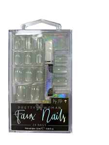 Uñas postizas de lujo con diseño de ojo de gato esmeralda, serie de fábrica OEM ODM, uñas magnéticas de ojo de gato. - Product Image 2