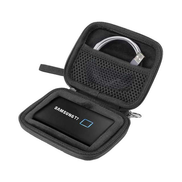 Factory Custom Shockproof Eva Case for Samsung T7 Ssd Protective Travel Storage Organizer Bag Box Pouch