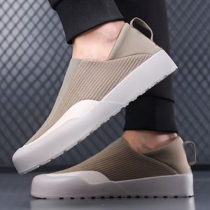 Nouvelles Chaussures de Sport Blanches Personnalisées de Haute Qualité pour Hommes – Baskets Décontractées Souples à Enfiler, Design de Luxe, Tricotées et Épaisses - Product Image 6