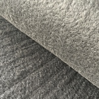 Tissu de maille non tissé de feutre de fibre métallique d'acier inoxydable résistant aux hautes températures pour l'usage industriel