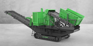 Britador Móvel de Cone com Design Compacto, Planta de Britagem de Rocha, Britador de Cone + Triagem + Transportador de Correia 3 em 1 - Product Image 4