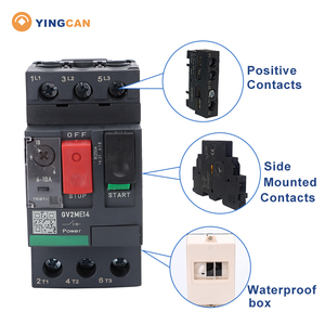 Gv2me21 mpcb 3P ac380v điện áp cao đúc trường hợp ngắt mạch tối ưu bảo vệ quá tải động cơ với hiệu quả cao - Product Image 5
