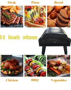 Horno de <span class=keywords><strong>Pizza</strong></span> de 14 pulgadas Horno de <span class=keywords><strong>Pizza</strong></span> Cúpula Horno de <span class=keywords><strong>Pizza</strong></span> de combustible múltiple - Product Image 4