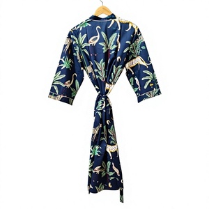 Robe de chambre en velours de luxe, robe kimono en velours et coton, peignoir, robe de mariée, robe de demoiselle d'honneur, peignoir d'hiver - Product Image 2
