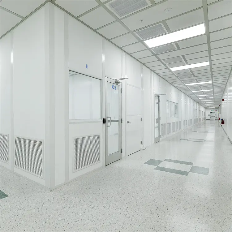 Lab Clean Modular Room System Air Medical Modular Room Gmp Clean Iso 8 Hospital Clean Room Class 100/10000/100000 Wall Modular