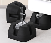 Base de support pour unité de climatisation, supports de sol en caoutchouc anti-vibration pour systèmes de climatisation HVAC, coussin amortisseur de chocs