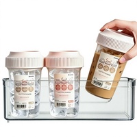 Gobelet en plastique réutilisable et congelable importé du Japon pour café, boissons froides et utilisation en voiture
