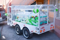 Chine usine directement voitures funéraires corbillard camion remorque voiture funéraire personnalisée/jamaïcain best-seller remorque corbillard