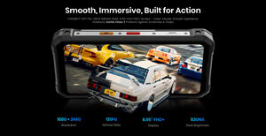 Téléphone <span class=keywords><strong>robuste</strong></span> Fossibot F107Pro Ultimate pour sites industriels difficiles, batterie 28000mAh, solution IP68/69K pour les travaux de construction - Product Image 5