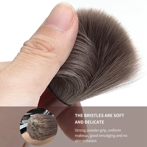 Conjunto de Pincéis de Maquiagem para Viagem 8/13 Peças: Ferramentas Essenciais para Base, Blush, Sombra e Kabuki - Product Image 4
