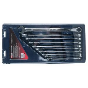 KS เครื่องมือ-ชุดประแจผสมโครเมี่ยมและ519.0660ยาวพิเศษ10-19มม. (10ชิ้น)-ประแจ4042146123669 - Product Image 2
