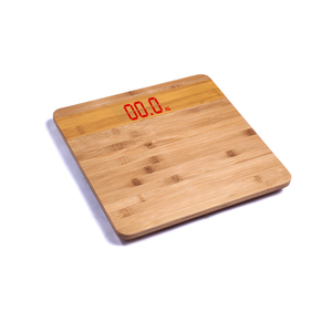 Bilancia Domestica BSCI 200kg con Piattaforma in Bambù Naturale, Bilancia Digitale per Peso Corporeo con Display LED, Prezzo Conveniente di Fabbrica - Product Image 2
