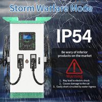 Puissance maximale OEM ODM quatre pistolets CCS GBT CHAdeMO station de charge de voiture AC DC pour véhicule électrique chargeur rapide EV