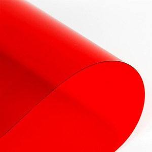 Feuille de PVC transparente colorée Xinji Plastics, 0,3 mm, format A4, pour sérigraphie, personnalisation possible. - Product Image 3