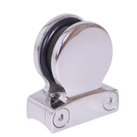 Accessoires de garde-corps en acier inoxydable de conception moderne de haute qualité DETECH, fixation murale, pince pour garde-corps en verre L6007