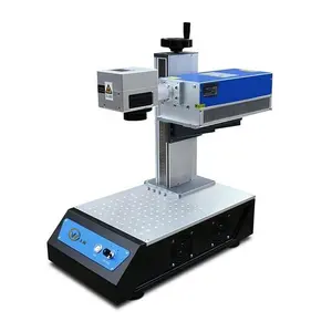 Mesin Penanda Laser UV untuk Kaca Plastik Produsen 3D Laser UV Pengukir Mesin Laser UV Portabel 3W 5W