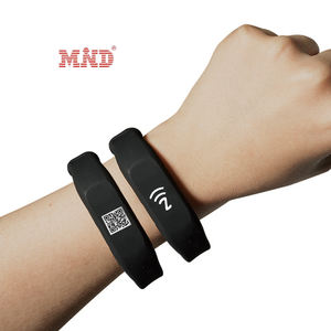 Veilige En Stijlvolle <span class=keywords><strong>Mifare</strong></span> Classic Ev1 <span class=keywords><strong>1K</strong></span> Nfc Polsbandjes Voor Hotelgasten - Product Image 1